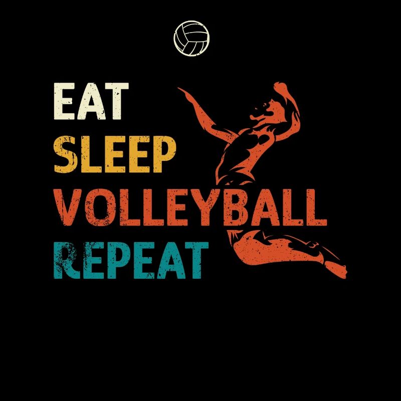 EAT SLEEP VOLLEYBALL REPEAT