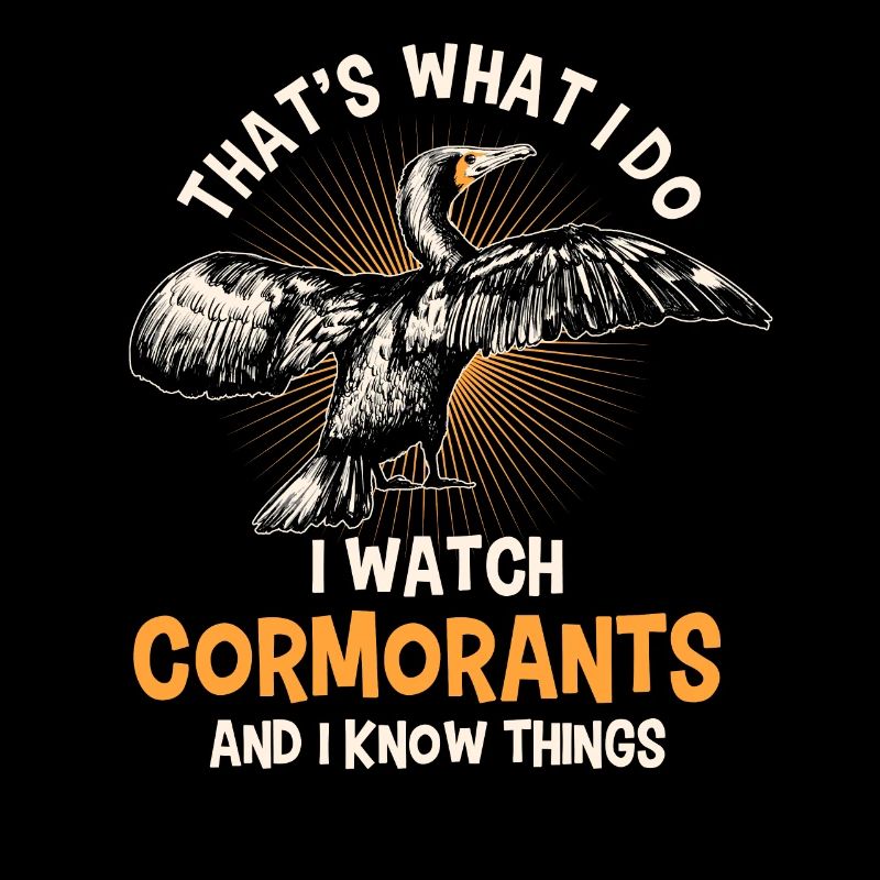 Cormorant Saying For Ornithologists