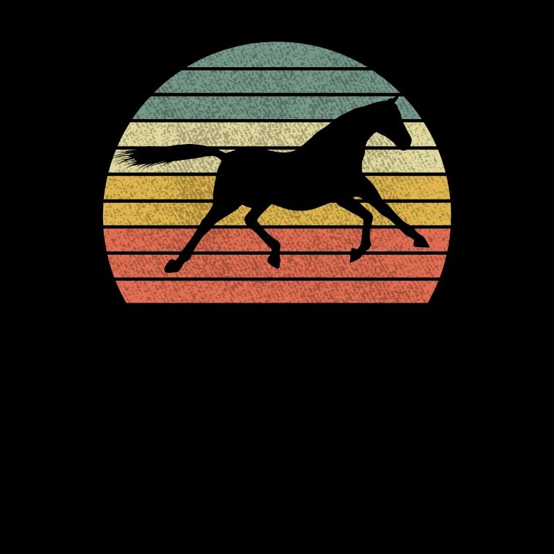 Pony Rétro Cavalier Cheval Cheval Cheval