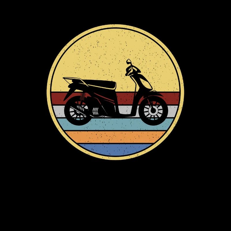 Motorroller Rollerfahrer Motorrad