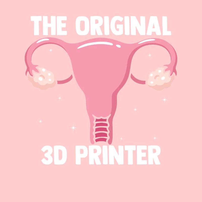 The Original 3D Printer Funny 3D Printing Uterus P
