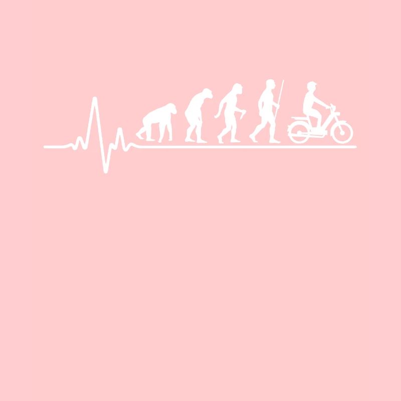 Evolution Mofafahrer Herzschlag Mofa Steyr Moped