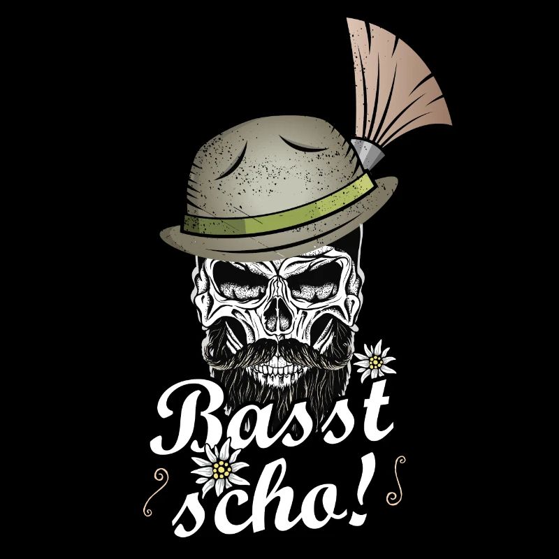 Basst scho Bayern Grantler Bua Bayrischer Dialekt
