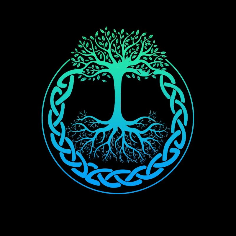 Wikinger Lebensbaum Tree Of Life Vikings