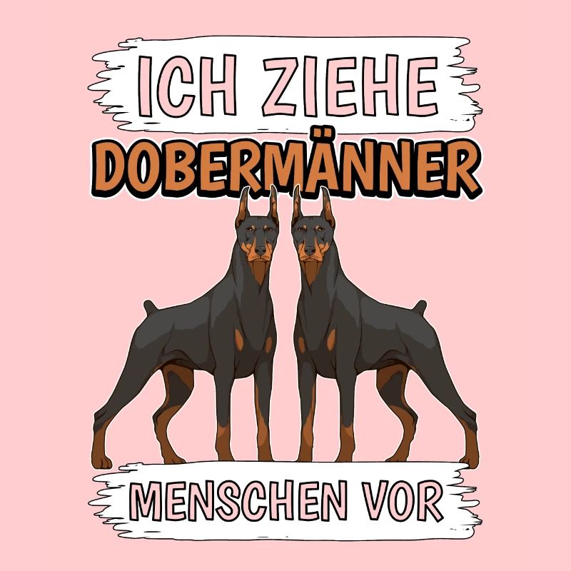 Ich ziehe Dobermänner Menschen vor