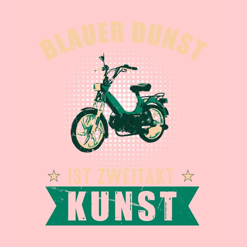 Maxi Moped Blauer Dunst Ist ZweiTakt Kunst