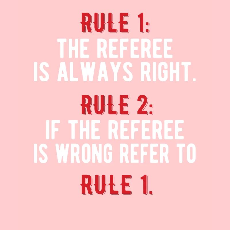 Arbitre Papa Referee Arbitre impartial