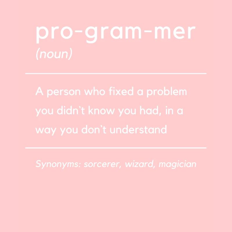 Programmer Definition Computer Entwickler Software