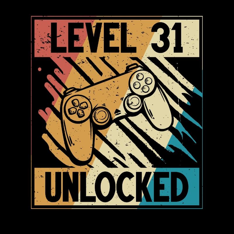 31e anniversaire gamer 31 ans