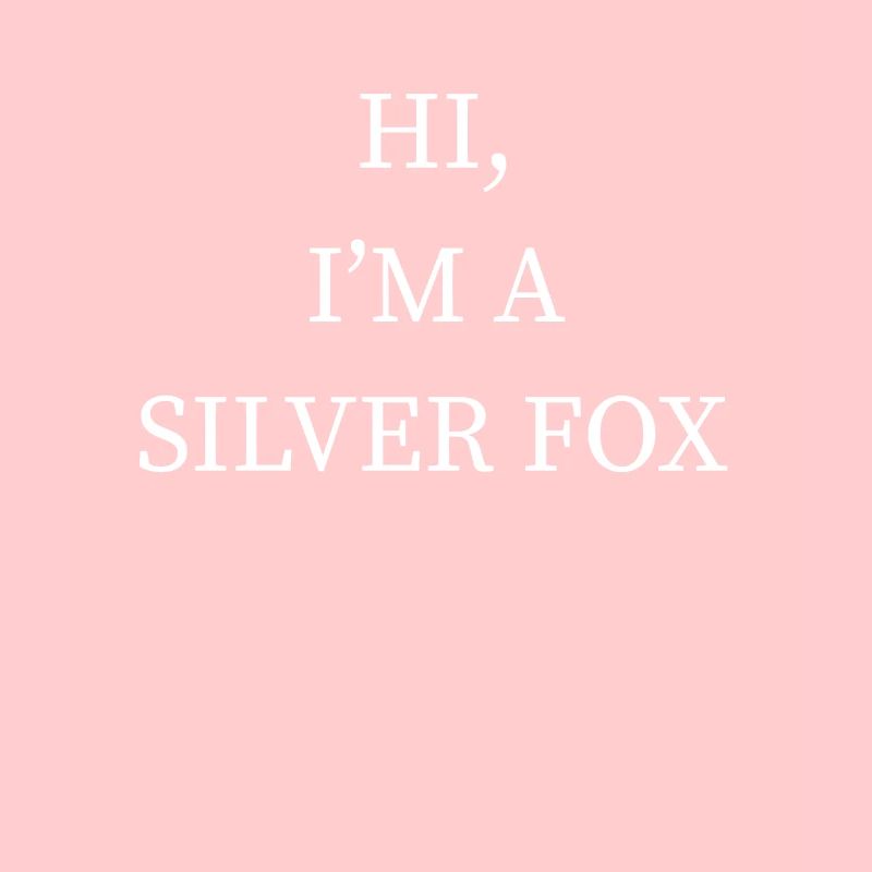 Ich bin ein Silver Fox Halloween Funny Last Minute