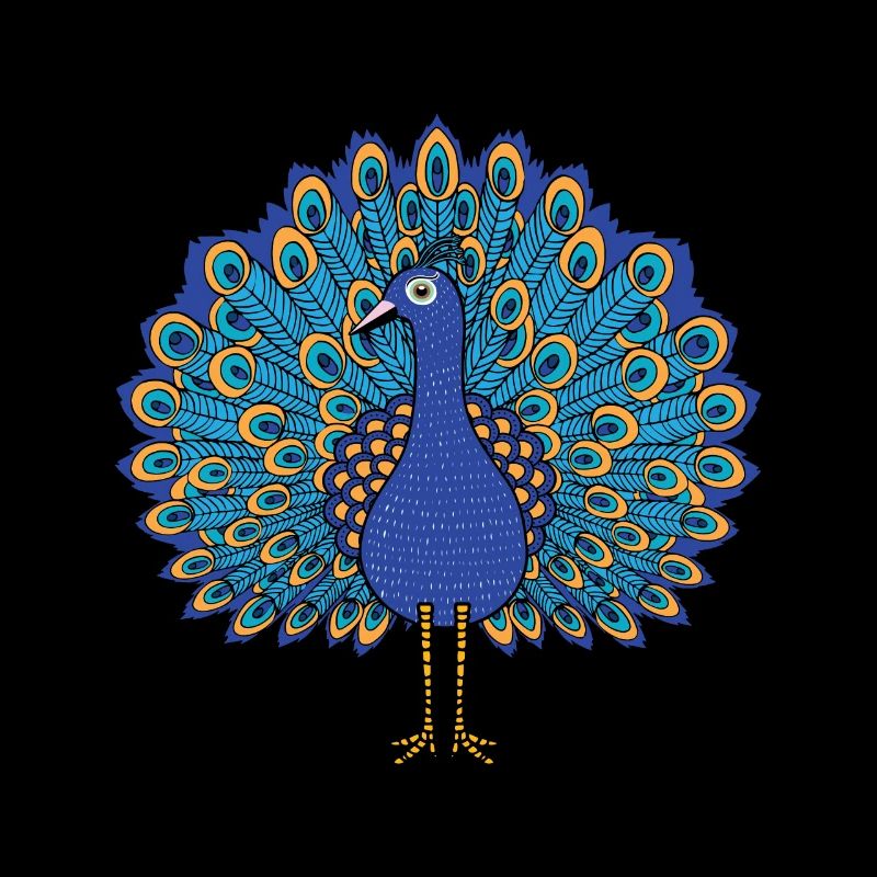 Colorful Peacock