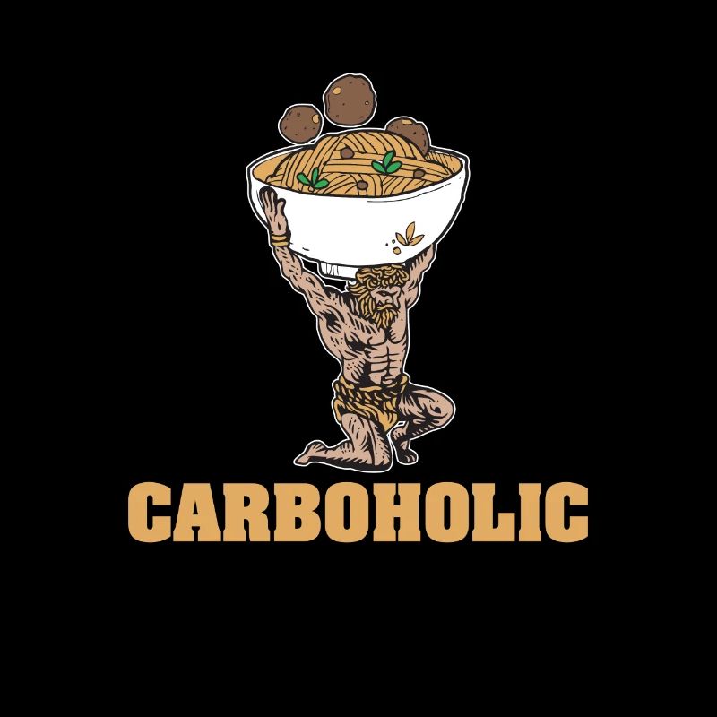 Karboholic Funny Kohlenhydrate Loading Nudeln