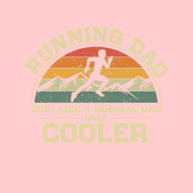 Courir papa comme un papa normal seulement plus cool