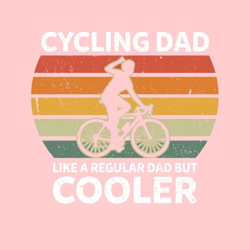 Cyclisme Papa Normal Père Seulement Cool Papa