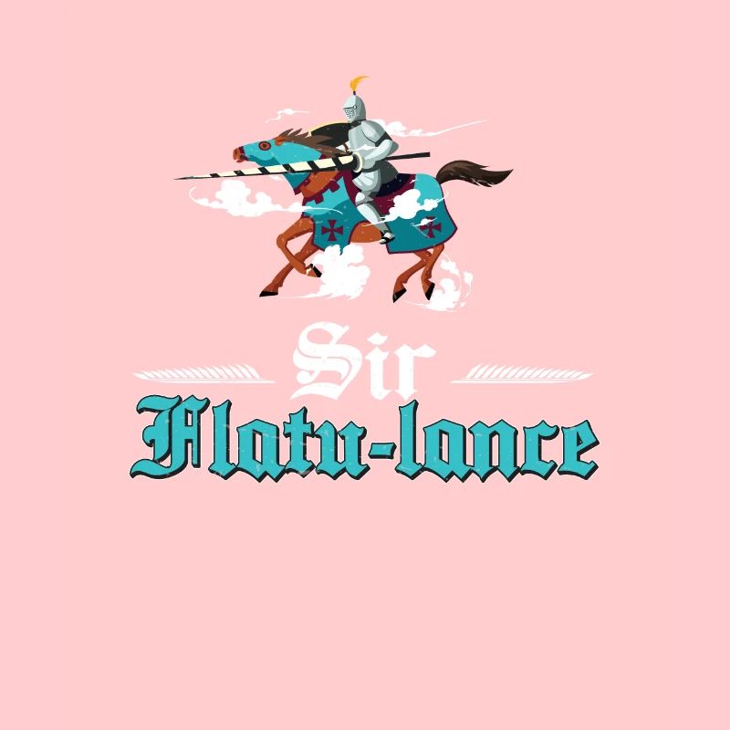 Sir Flatu-Lance Lance Drôle de jeu Buhurt