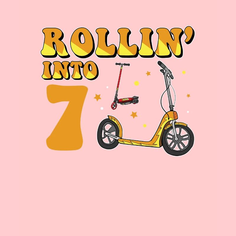 Rollin Into 7 Elektroroller 7. Geburtstag