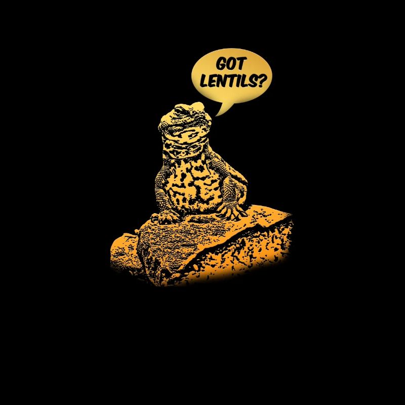 Got Lentils Funny Uromastyx Dabb Lézard mignon