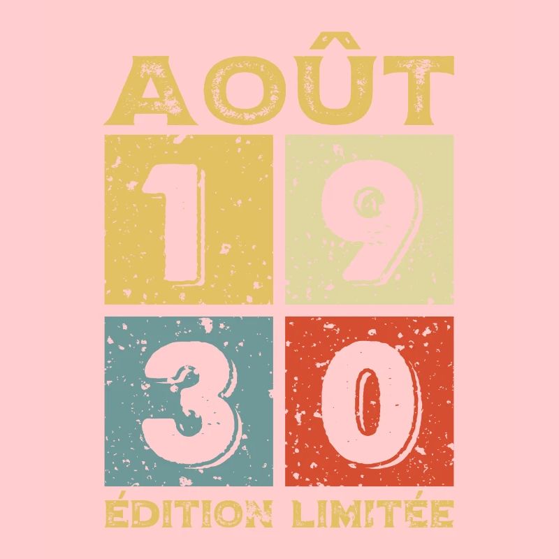 Août 1930 Original Idée Cadeau Anniversaire