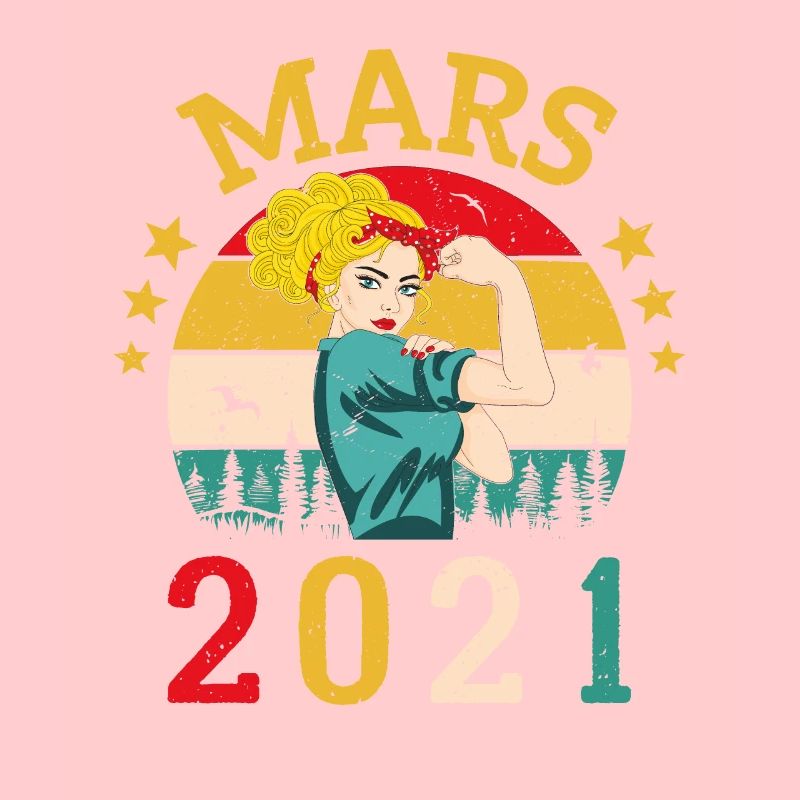 Mars 2021 Anniversaire Idée Cadeau Vintage 2021