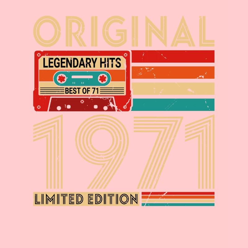 Vintage Original 1971 Anniversary Gift Idea