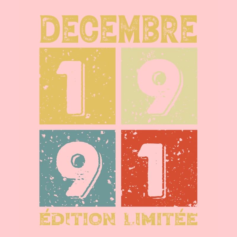 Vintage Geburtstagsgeschenkidee Dezember 1991