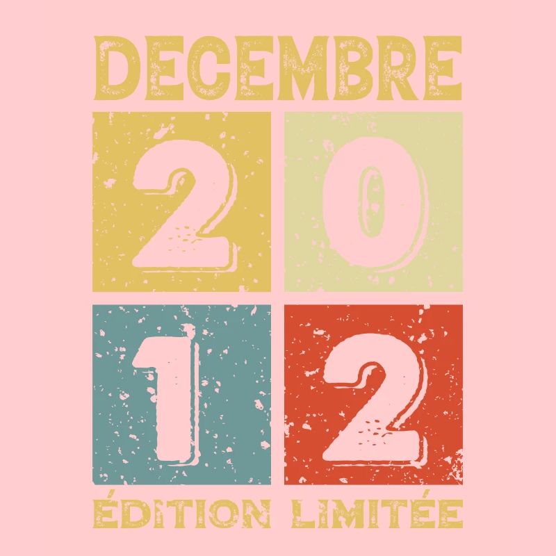 Anniversaire Vintage Idée Cadeau Décembre 2012