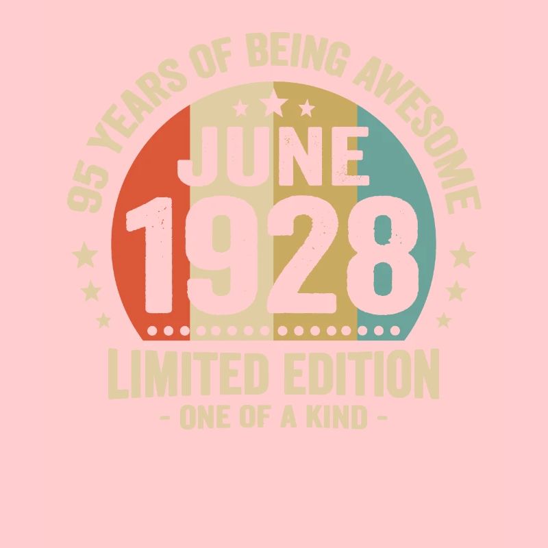 Juni 1928 95-jähriges Jubiläum Vintage-Geschenkidee