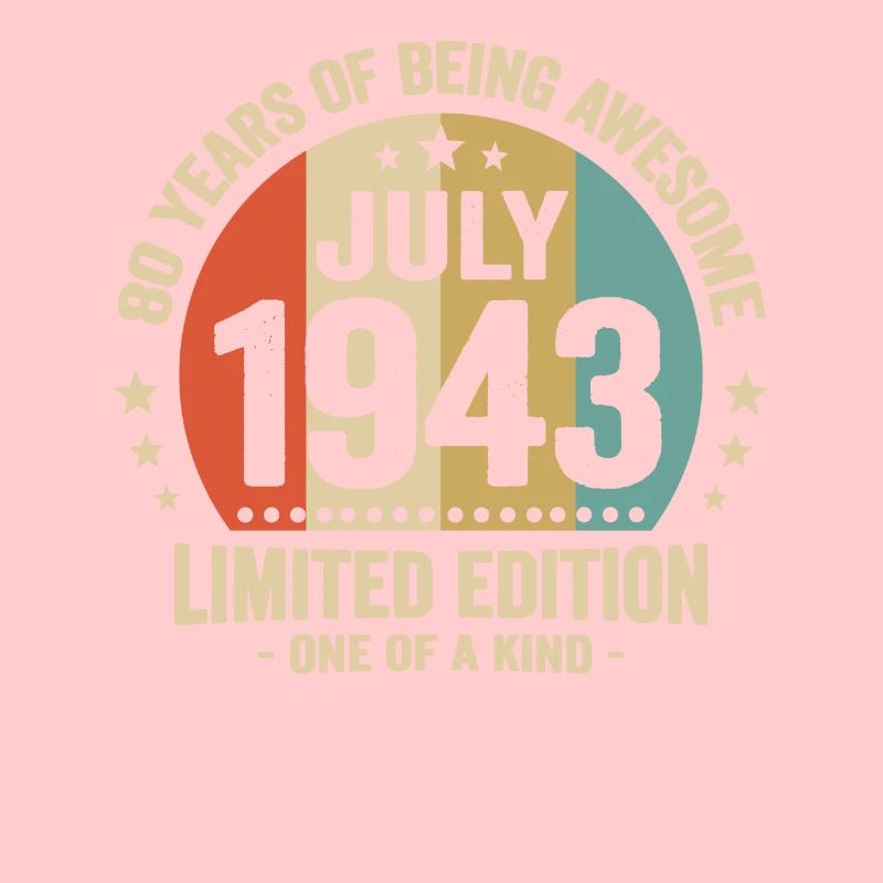 Juli 1943 80 Jahre Jubiläumsgeschenk