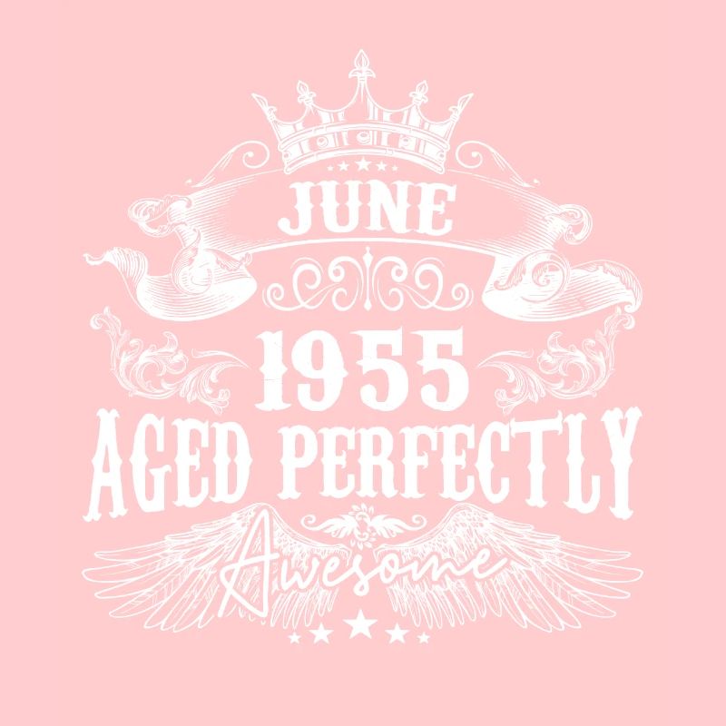 1955| Juni 1955 Geburtstag Perfekt gealtert