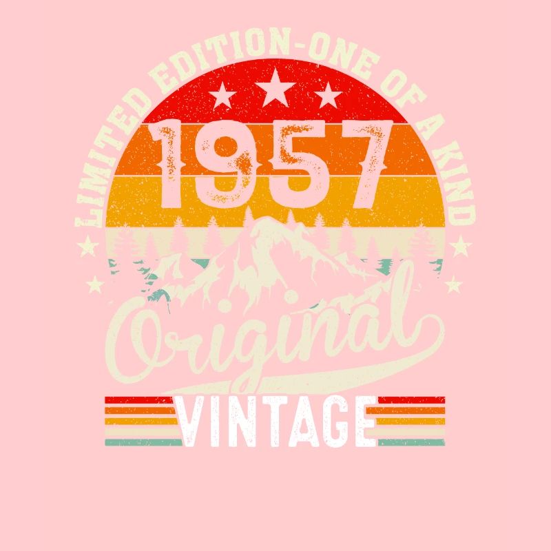 Retro Geburtstagsgeschenk 1957