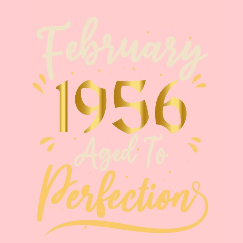 Février 1956 Février âgée à la perfection 1956
