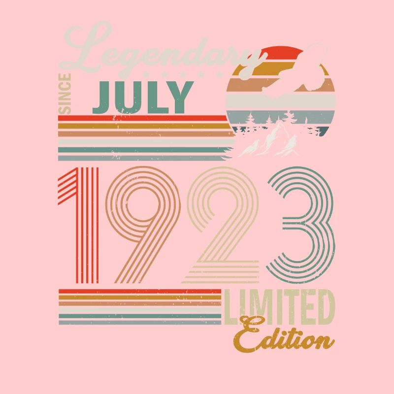 Juli 1923 Original Geburtstagsgeschenkidee