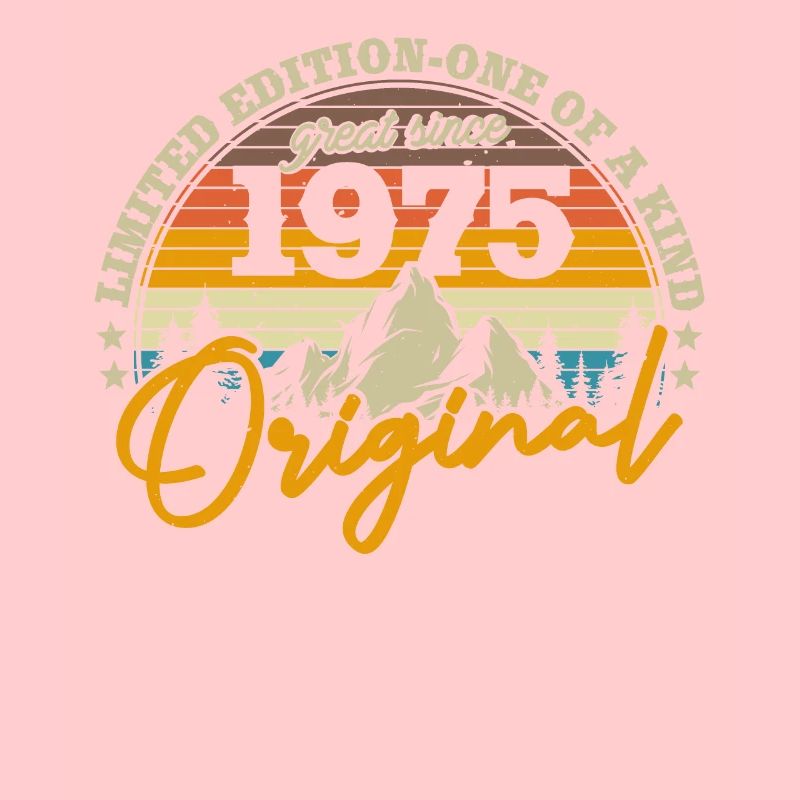 Nostalgisches Geburtstagsgeschenk '75