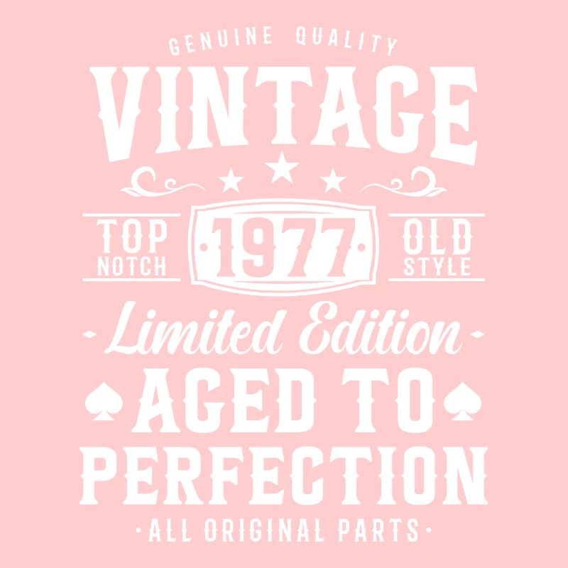 Nostalgisches Geburtstagsgeschenk 1977