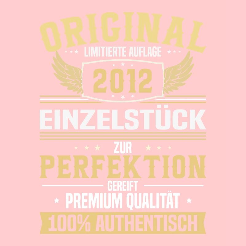 Vintage Jahrgangsgeschenk 2012
