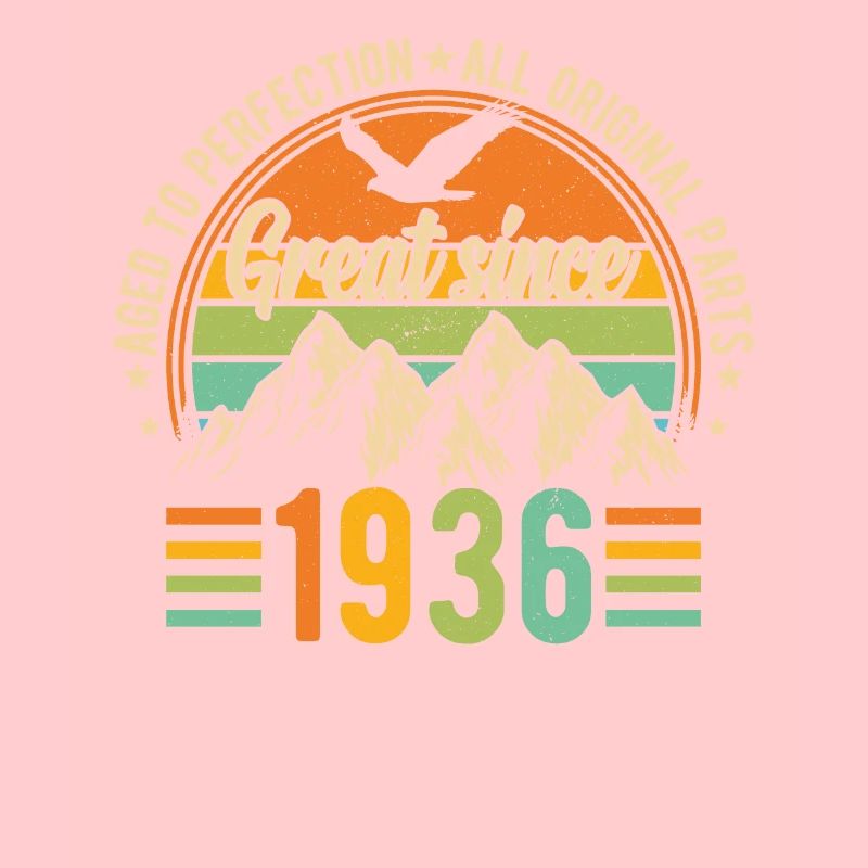 Vintage 88. Geburtstag 1936