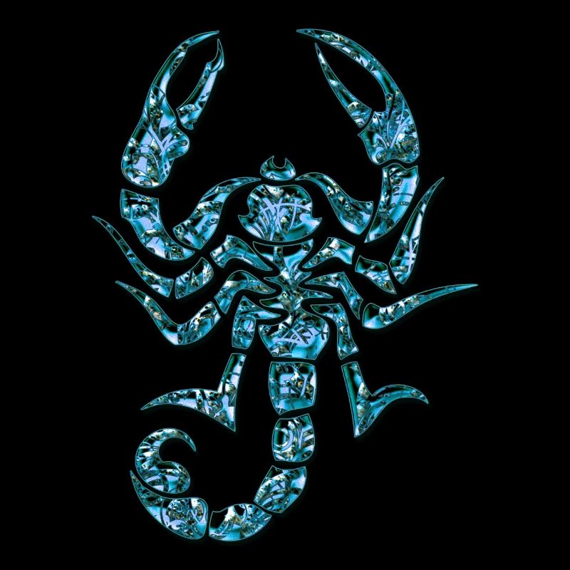 Scorpion, bleue, DD