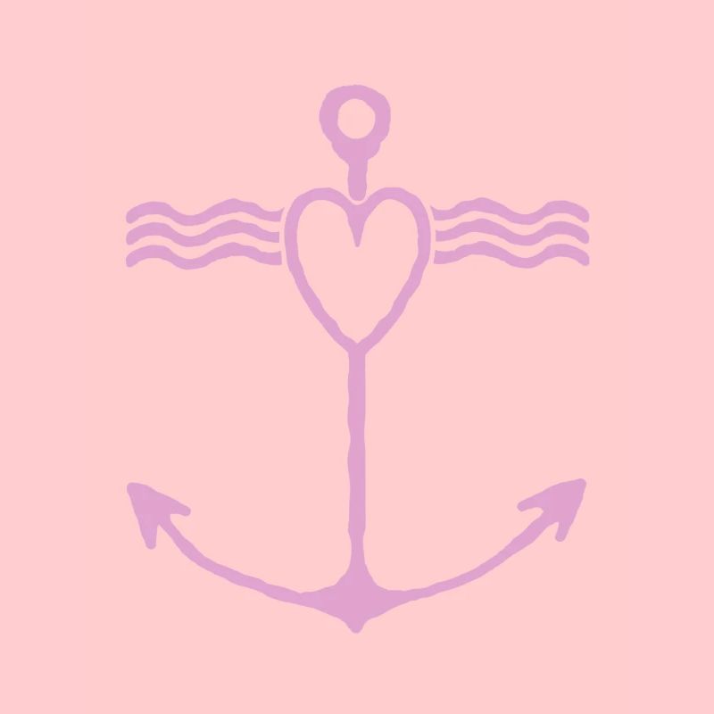 Heart Anchor Wave Design