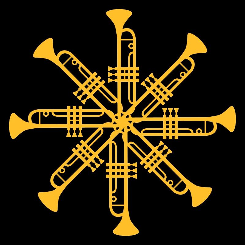 Decorative circle trumpets