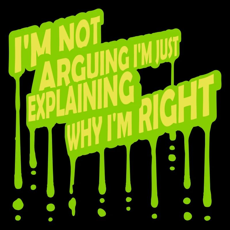 I m not arguing