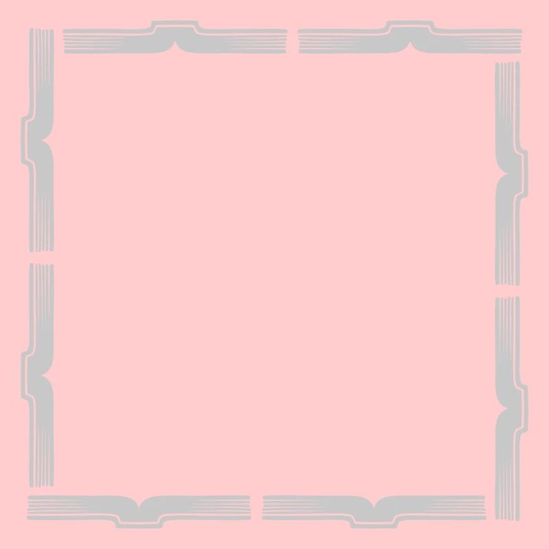 Books Square Frame Border