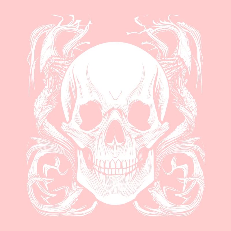 Halloween- oder Horror- Totenschädel