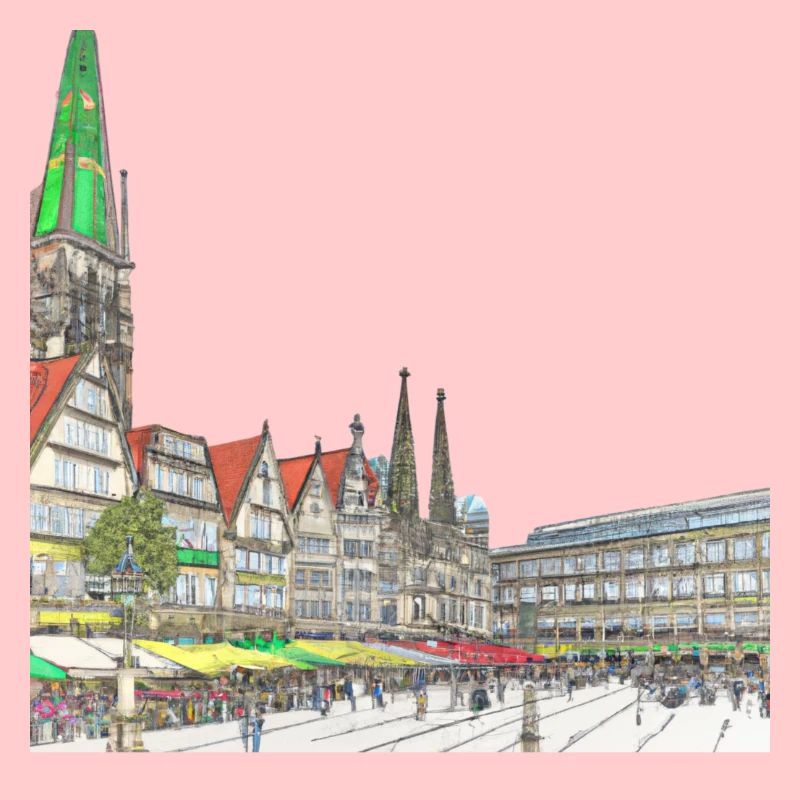 Dessin de marché
