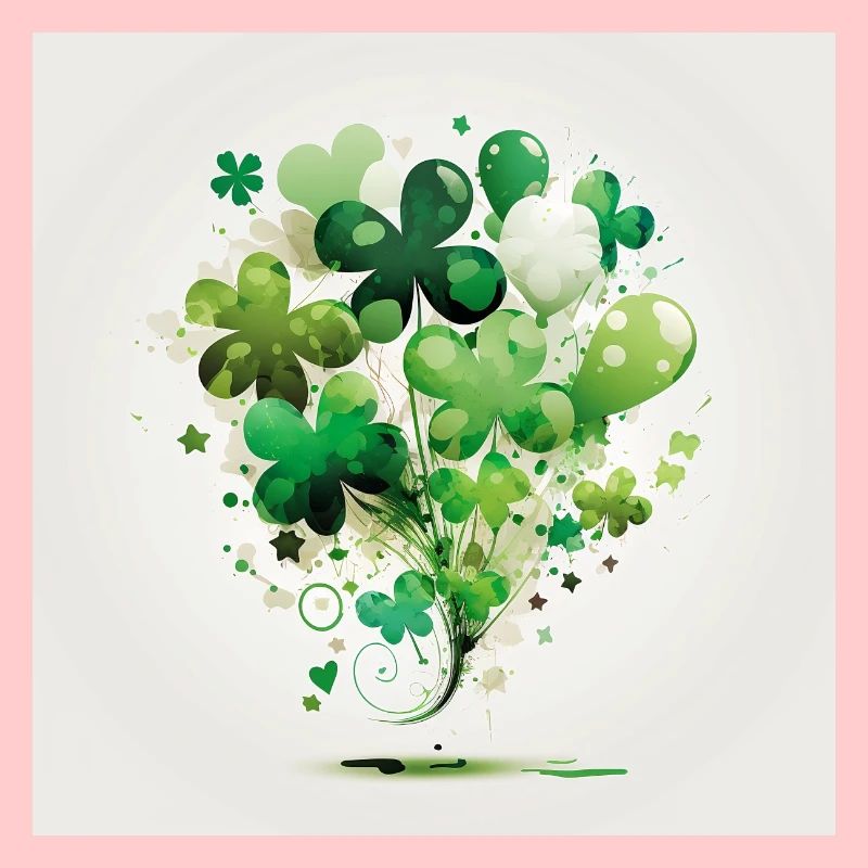 Clover balloon composition