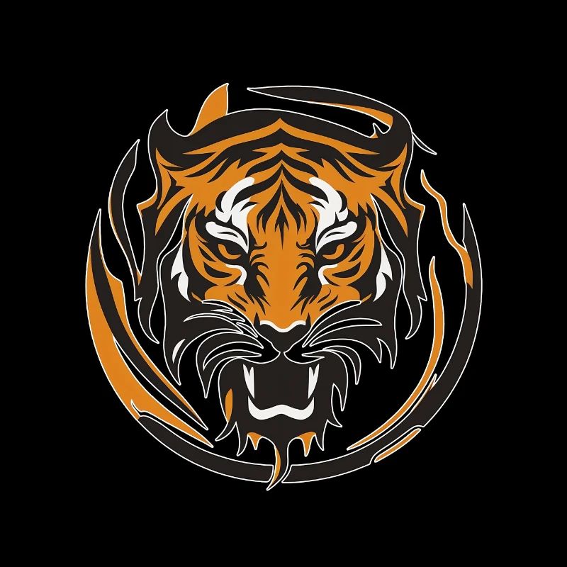 Fierce tiger