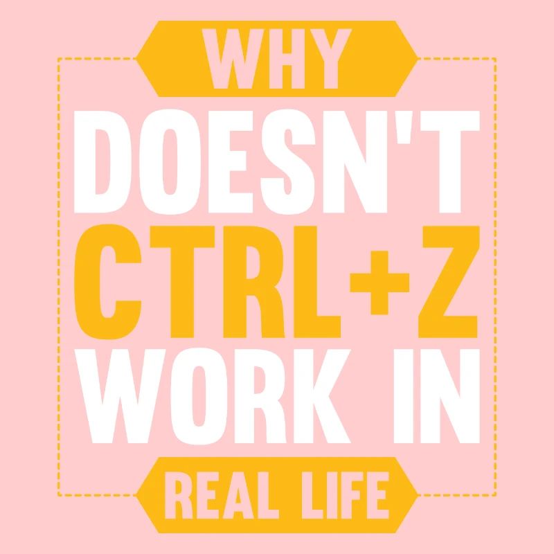 cadeau programmeur pc CTRL Z computer