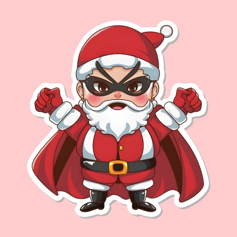 Weihnachtsmann Superheld