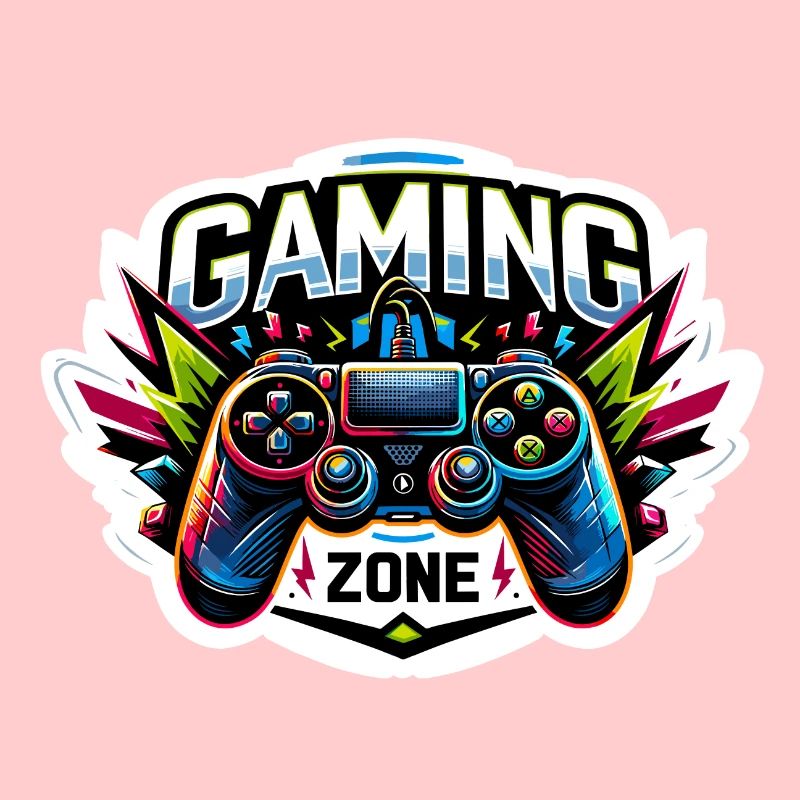 Gaming Zone - Controller Illustration