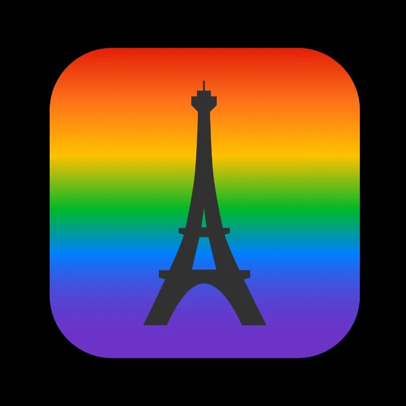 Paris Rainbow Tour Eiffel