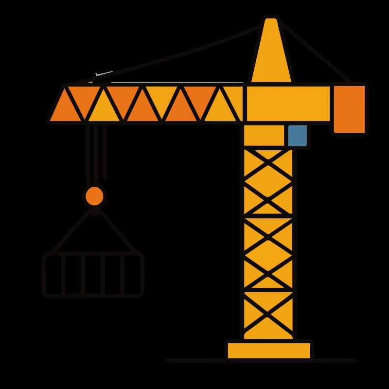 Construction crane - crane operator